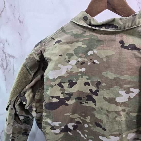 Army Camo Jacket XS Short Multicam Digital Top Shirt Army Military Fatigue - Picture 6 of 10